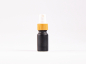 Preview: Schwarzglasflasche 10 ml - Zerstäuber Bambus